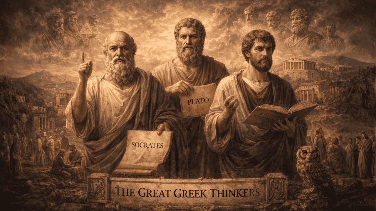 Los secretos del pensamiento griego: Sócrates, Platón y Aristóteles