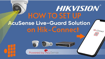 How to set up Acusense Live-Guard Solution on your Hik-Connect application | Security Perth