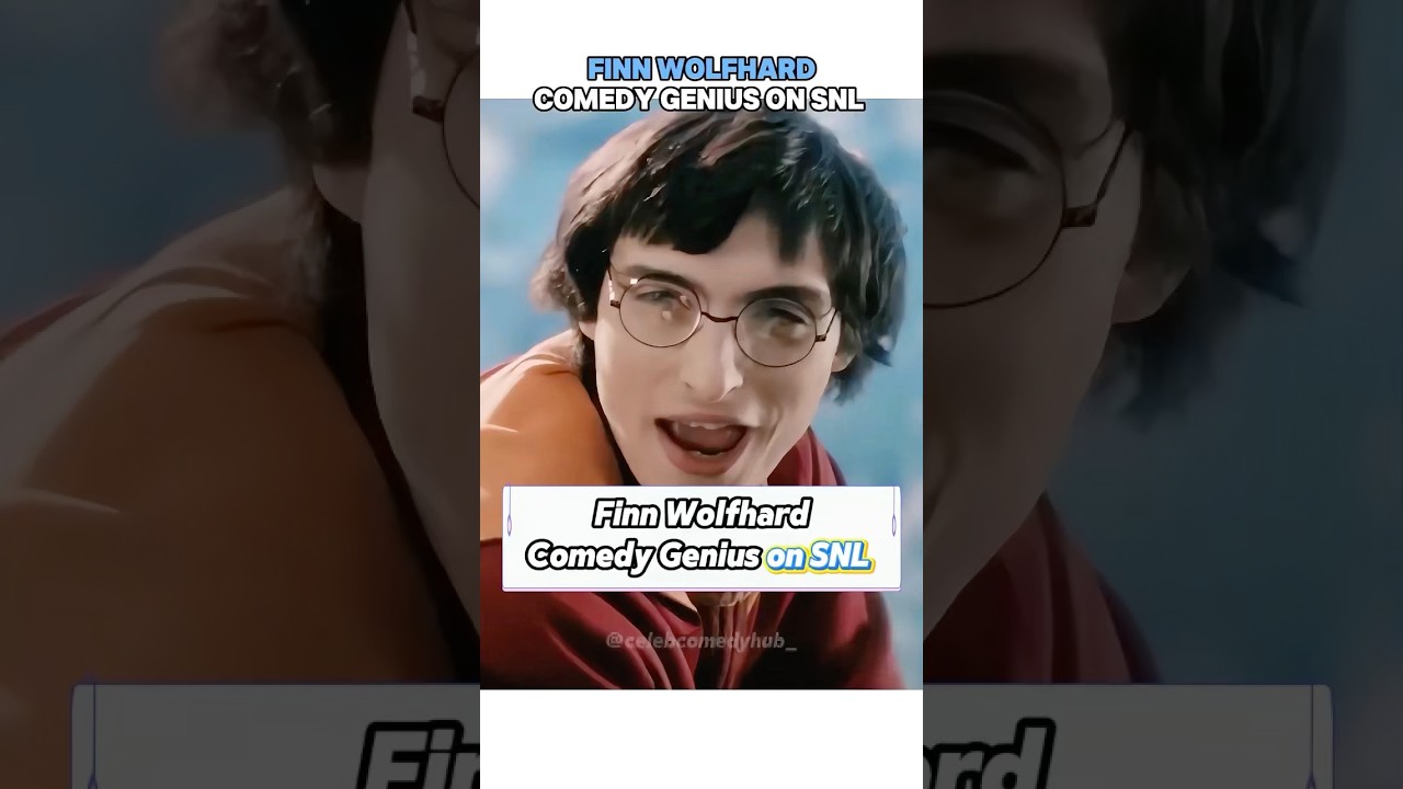 Finn&rsquo;s Comedy Genius on SNL#snl #finnwolfhard #breakcharacter #funny