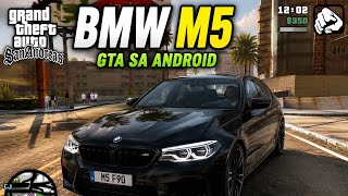 BMW M5 Mod in GTA SA Android 🔥 Realistic Car Mod | Only 10MB