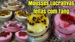 Mousse no Pote – Morango e Maracujá