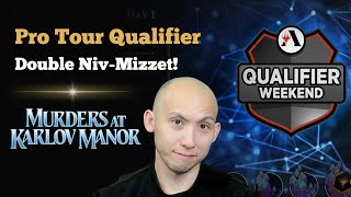 DOUBLE NIV-MIZZET! | Pro Tour Qualifier | MKM Karlov Manor Sealed | MTG Arena