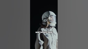 Why are spacesuits white or orange?