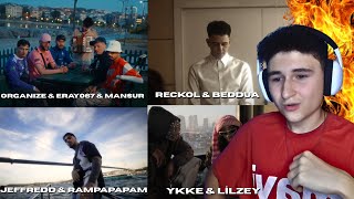 Yeni̇ Çikan Şarkilar Reacti̇on (Eray067, Mansur, Organize, Jeffredd, Reckol, Lilzey)