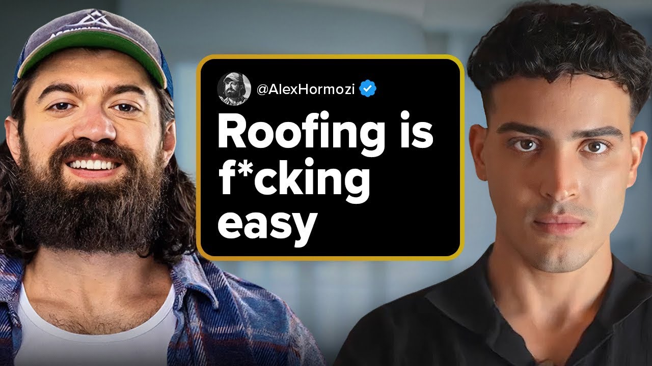 Alex Hormozi's $100M Marketing Advice For Roofers