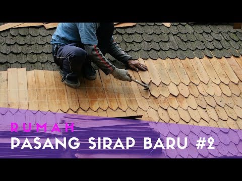 Video: Cara Menutup Atap Dengan Sirap