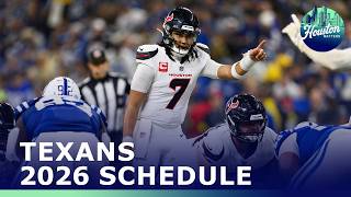 Houston Texans 2026 Schedule Breakdown & Prediction