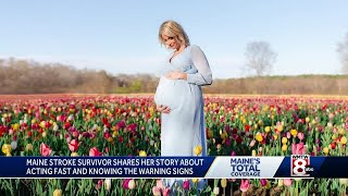 Maine mom, recent stroke survivor urges people to know the warning signs