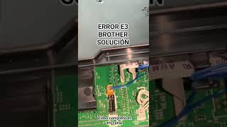 ERROR E3 BROTHER SOLUCIÓN #foryou #printer #parati #repair #epson #brother #tecnologia #impresora