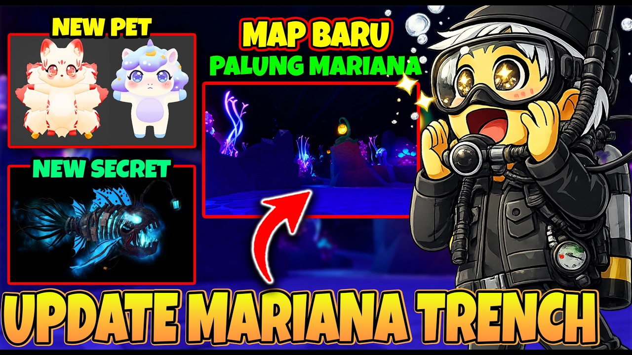 MENUNGGU BIG UPDATE MARIANA TRENCH, FORGOTTEN BARU DAN ADMIN EVENT 200K LUCK DI FISH IT!