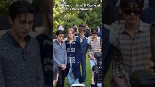 Jimin &amp; CORTIS in One Frame at Dior Paris 😱🔥#jimin #bts #cortis #shorts