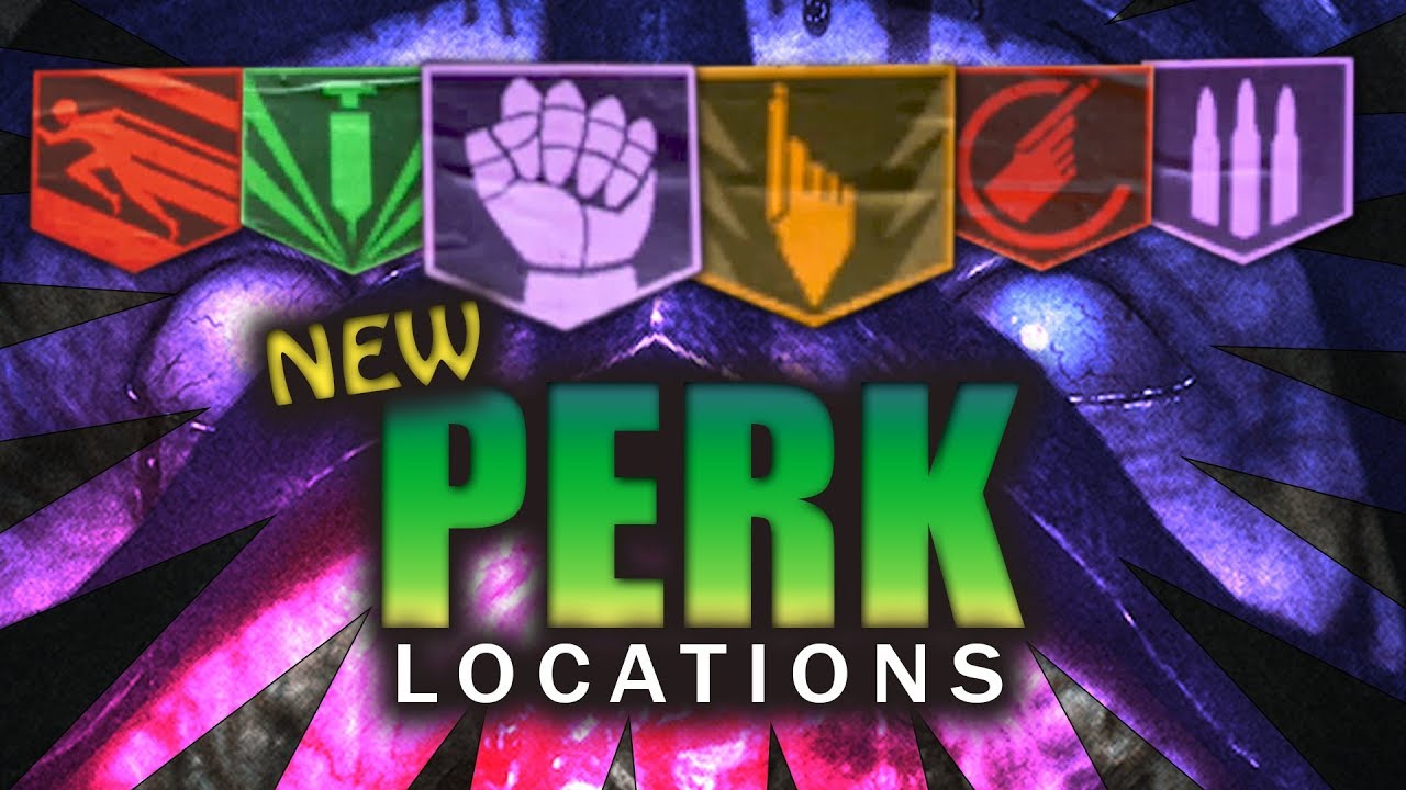 All PERK LOCATIONS "Final Reich" Zombies Call of Duty WW2 YouTube