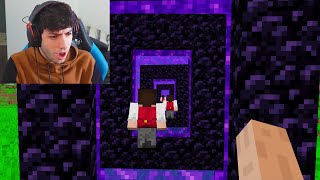 I used a FAKE Portal Mod to troll a Streamer on Minecraft...