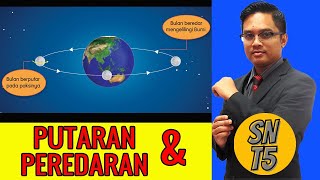 SAINS TAHUN 5 : Bulan Berputar Dan Bulan Beredar ( FASA FASA BULAN )