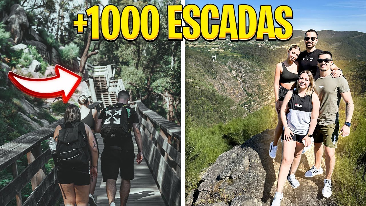 O TIAGOVSKI DESAFIOU-ME A SUBIR MAIS DE 1000 ESCADAS - PASSADIÇOS DO PAIVA