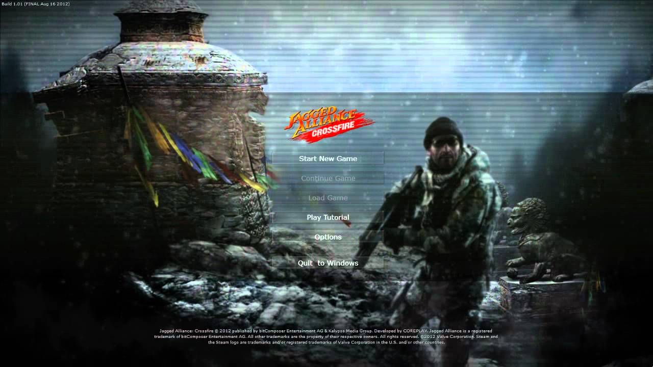 Jagged Alliance: Crossfire - Intro and Main Theme - YouTube