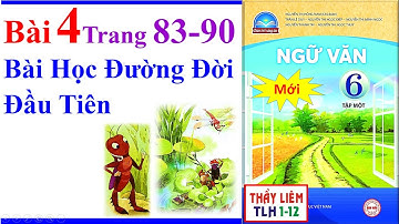 Ngữ Văn 6 Bài 4 | Bài Học Đường Đời Đầu Tiên | Trang 83 - 90 | Chân Trời Sáng Tạo | Văn Bản 1 | Mới