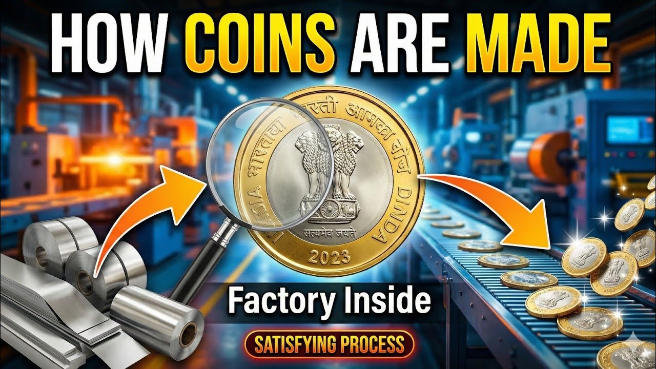 Watch How Millions of Coins Are Made Daily | Complete Coin Factory ...