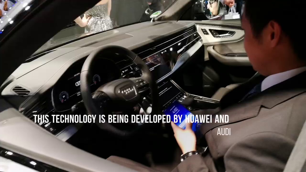 Huawei Technologies X Audi = Smartphone-powered Car