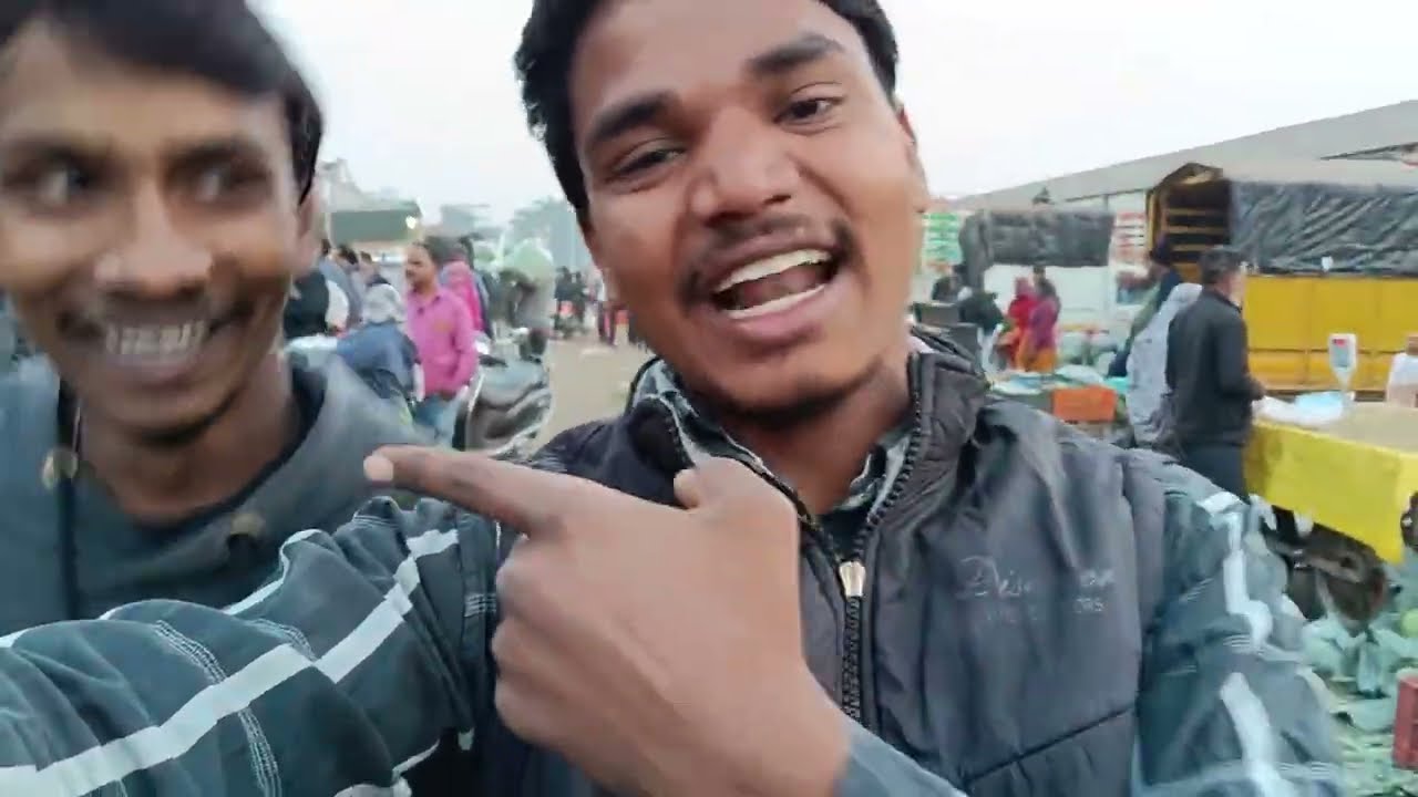 Aaj me gaya tha sabse bade bhaji market me🥦 | 