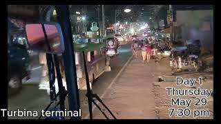 Manila to Davao part 1 by bus