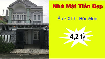 Nhà Đẹp Mặt Tiền Đường Ấp 5 Xuân Thới Thượng Hóc Môn| Nhà Đất Hóc Môn 2020