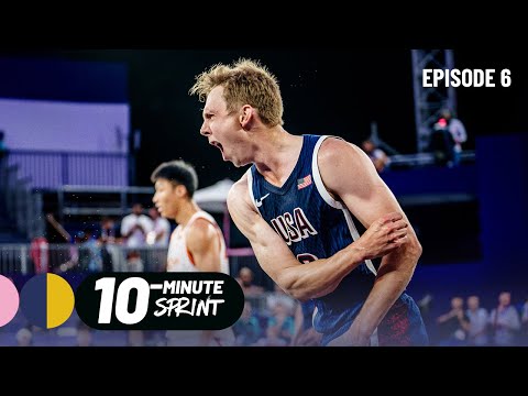 Canyon Barry 🇺🇸 keeps the USA Olympic dream alive 🙏 10-MINUTE SPRINT: 3x3 Basketball Highlights 🏀