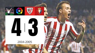 Athletic Club 4-3 Osasuna | Liga 2004-2005