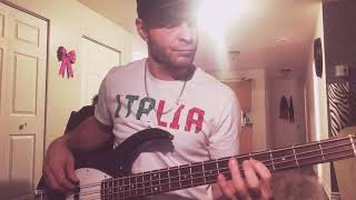 Video thumbnail of "Family affair bass cover"