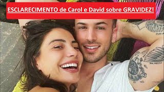 David Carreira e Carolina Carvalho esclarecem RUMORES de NOVA GRAVIDEZ!