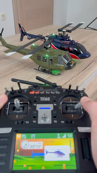 Huey & Bell 206   TX16S Test ✅