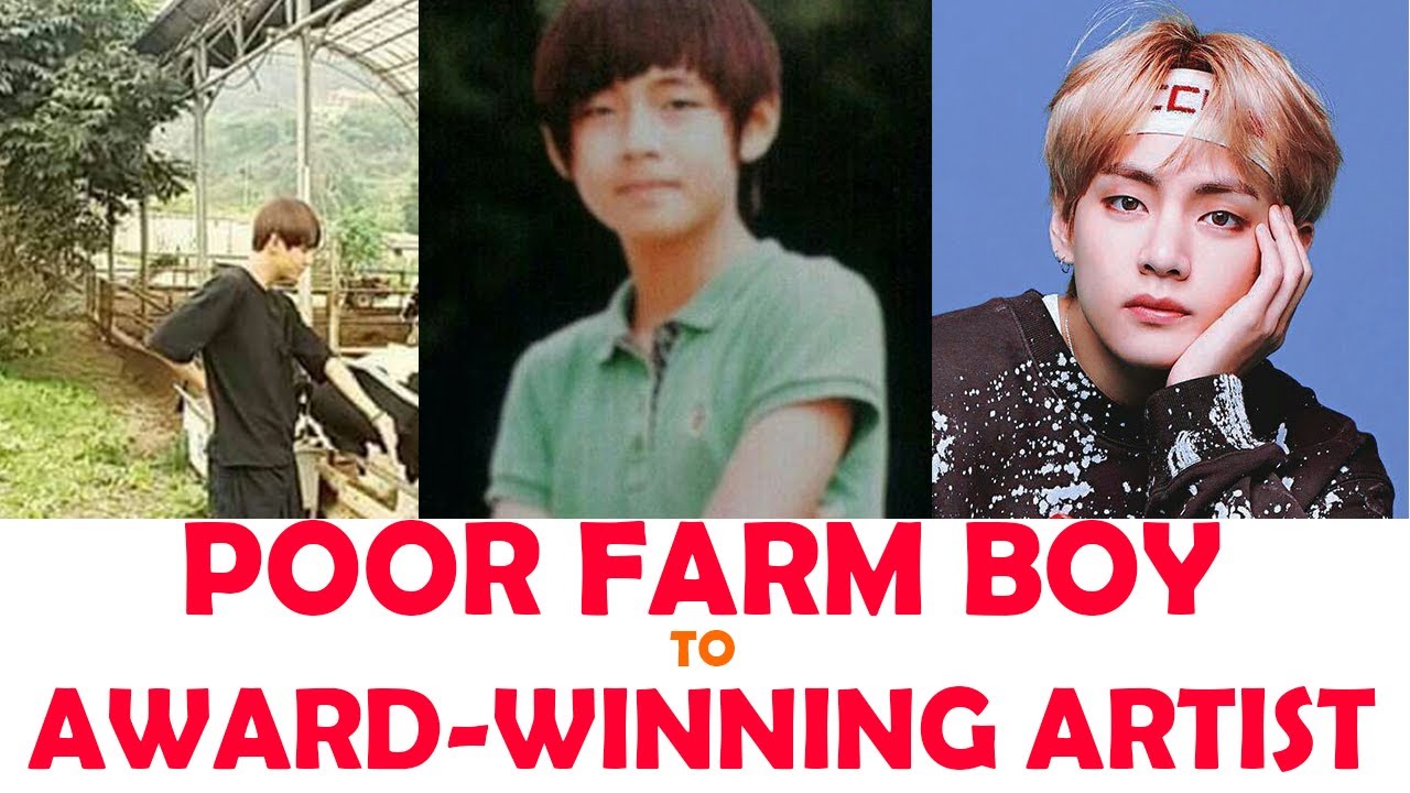 TAEHYUNG (BTS V) from POOR FARM BOY to AWARD WINNING ARTIST | KIM