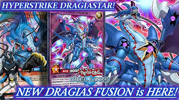 HYPERSTRIKE DRAGON DRAGIASTAR F! NEW Skill & FUSION for Multistrike Dragon Dragias [DUEL LINKS]