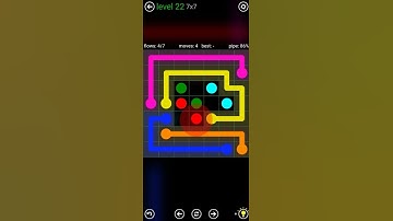 Flow Free | Bonus Pack | Medium Level 22 (7×7)