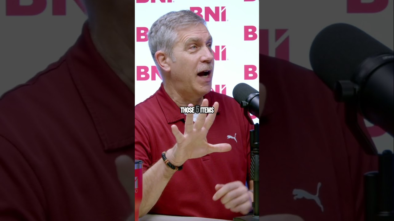 BNI Power of One - Referrals Through Weekly Meetings