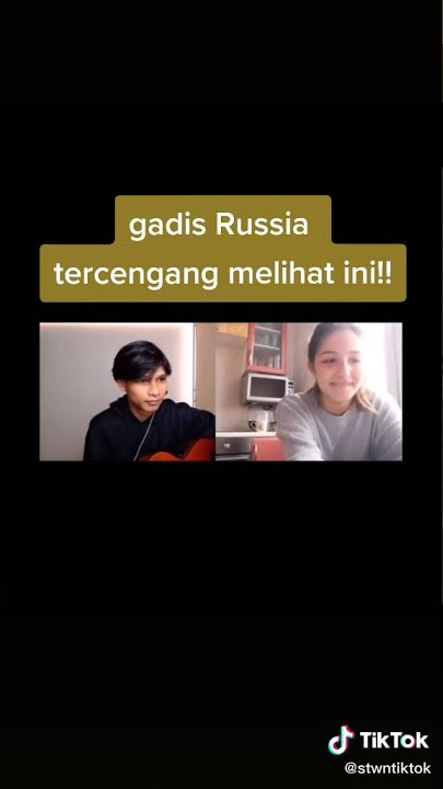 viral gadis rusia tercengang dengar suara randy dongseu