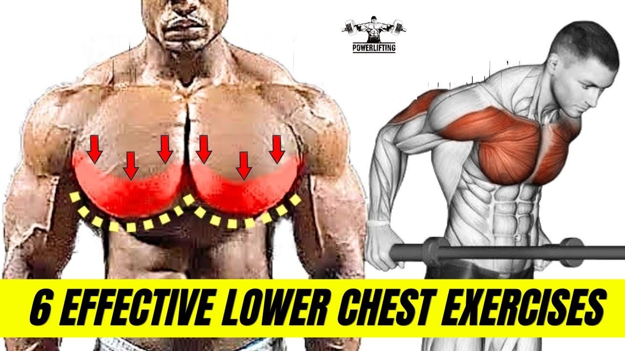 6 BEST LOWER CHEST WORKOUT AT GYM | GET BIG LOWER CHEST EXERCISES IN 30 DAY | Chest Workout Gym