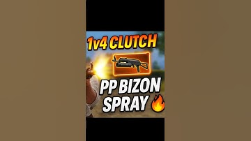 #bgmi “1v4 Clutch with PP Bizon 😤 | Erangel Squad Wipe 🔥”#shorts