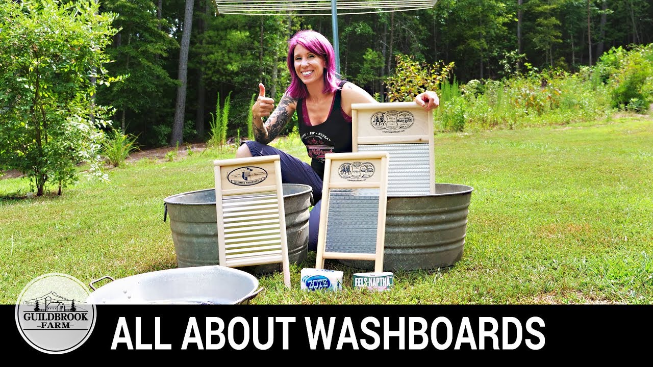 Why You Need a Washboard, What Kind To Get, How To Hand Wash Laundry 
