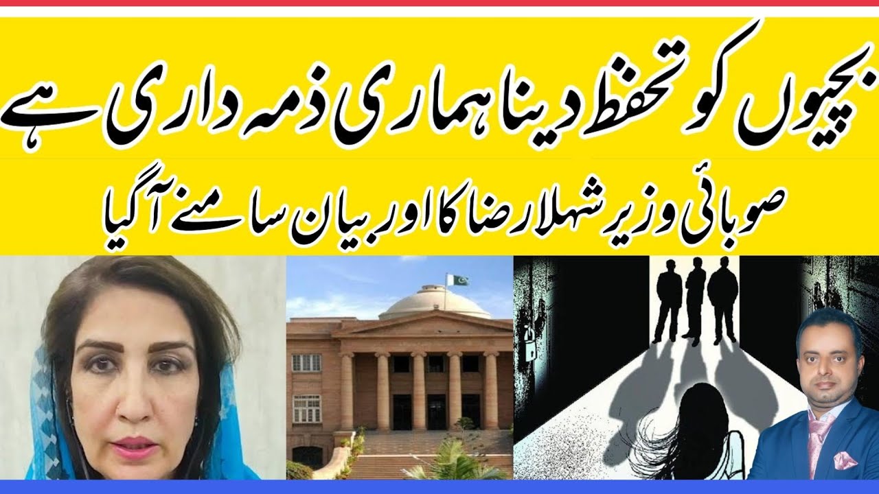 Provincial Minister Shehla Raza Big Statement! | Karachi | Sindh |  Protection| 2022