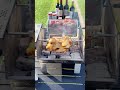 Double-row rotating barbecue grill, a great tool for outdoor camping and picnics. #bbq #BlazeForF4