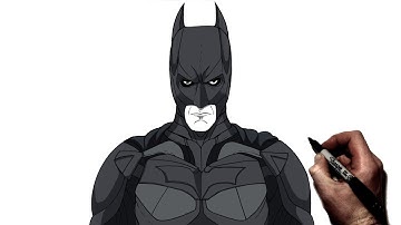 How To Draw Batman (TDK) | Step By Step | DC