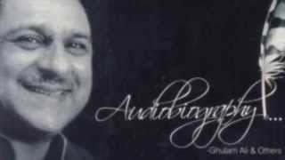 Lovely lyrics by 'rifat' sultan - reminds me of my childhood best
friend rafat farooqi. sung with a mellowness and soft touch notes the
master ghulam ali ...