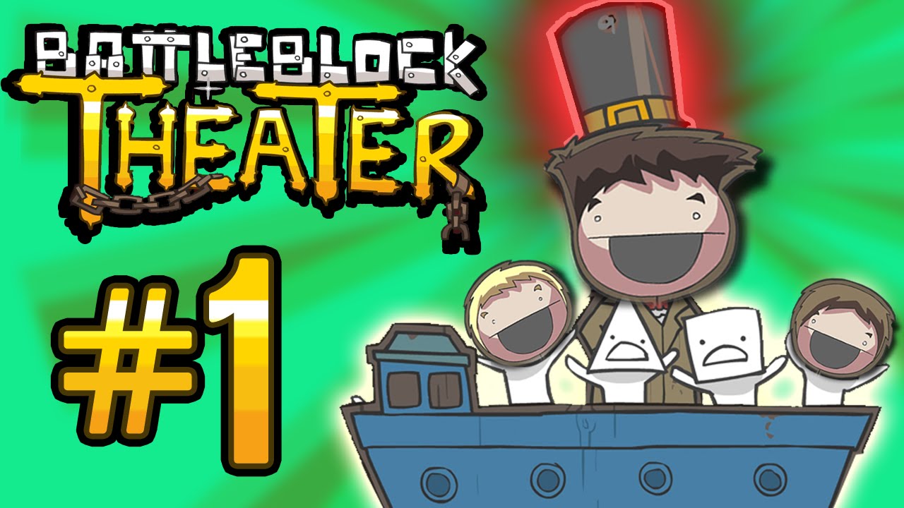 lets play a little game BattleBlock Theatre Ep1 : S.S. Friendship! [ BroGaming ]