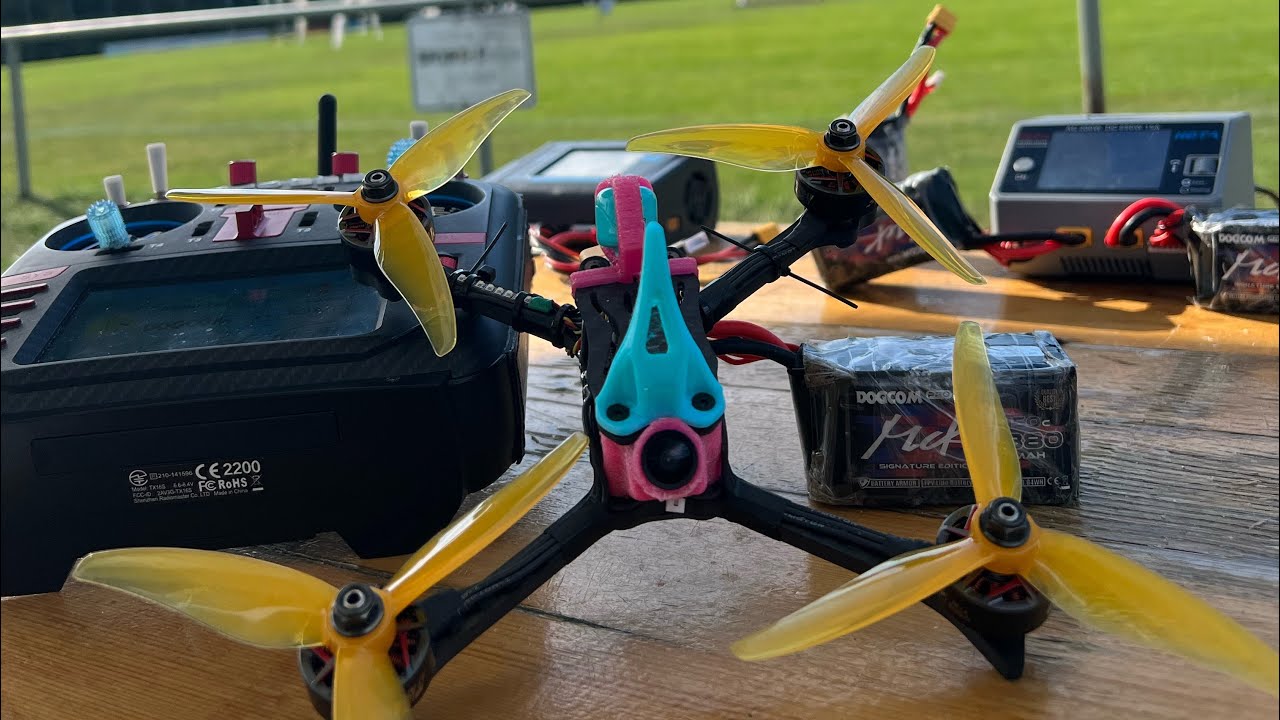 All in | Drone Racing Practice - YouTube