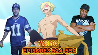 Sanji's All Blue! Welcome To Fishman Island!  One Piece Ep 524-534 Reaction!