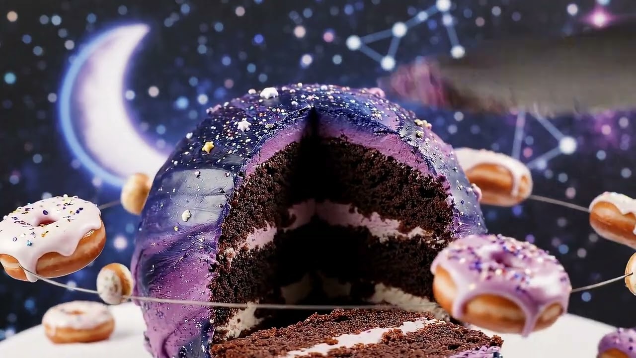 Satisfying ASMR Cake & Donut Slicing ✨🔪