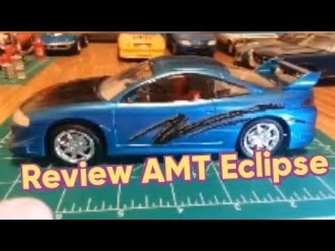 Model Car Build Final and Review...AMT 1995 Mitsubishi Eclipse