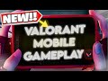 NOVA GAMEPLAY DO VALORANT MOBILE!! (BETA)