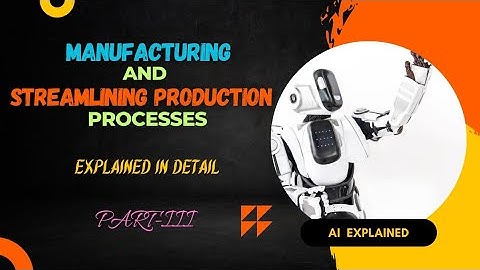 "Revolutionizing Business with AI: PART-3: Manufacturing & Streamlining Processes"